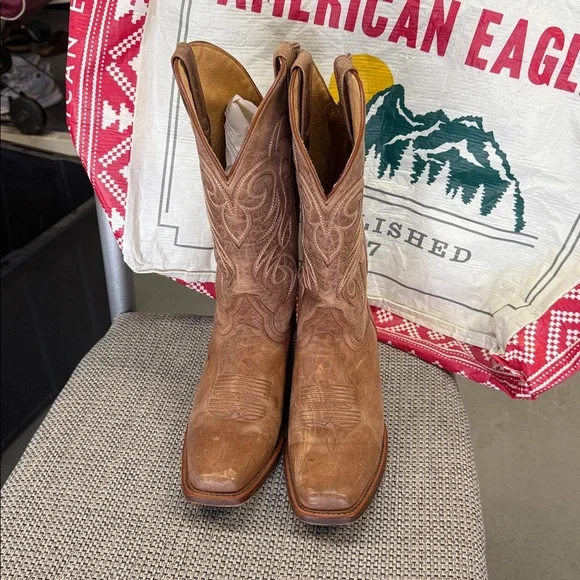 SHYANNE WOMEN'S DARBY WESTERN BOOTS - SQUARE TOE - Picture 3 of 7